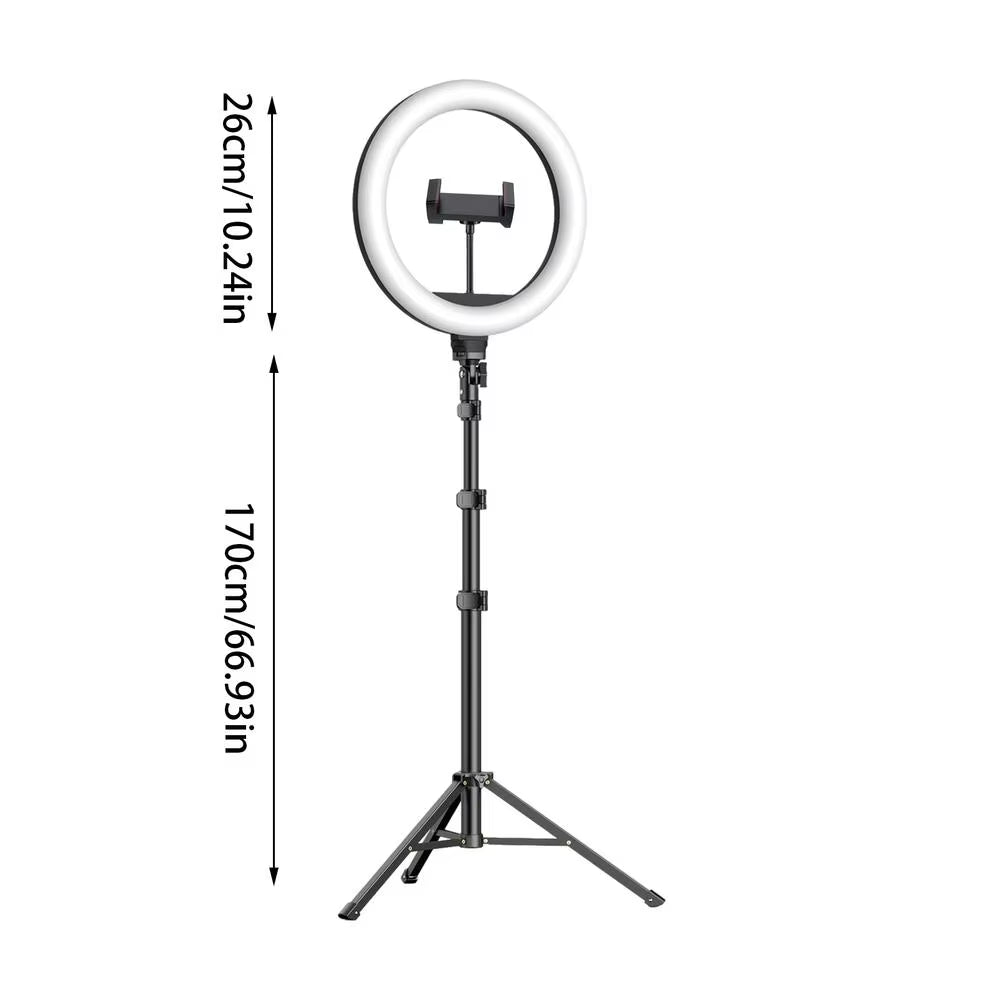 Light for Filming Studio Lights Ring Light Video Lighting Stream Light Camera Light Dimmable Photography Lighting Kit for Video