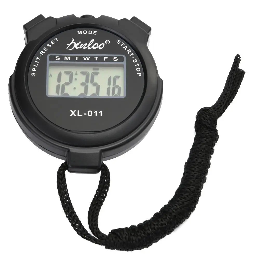 Professional Handheld Digital Stopwatch Timer Outdoor Sports Training Timer Chronograph Stop Watch 0.01S Precision Timer Tools