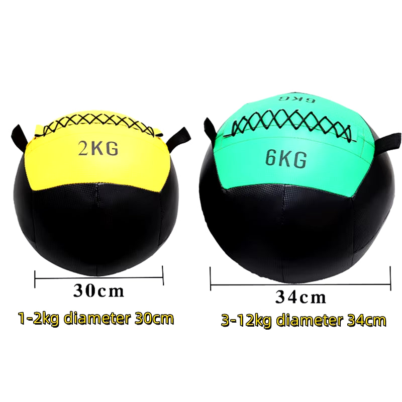 Empty 2 -12Kg Crossfit Medicine Wall Ball Gym Core Training Throwing Boucing Slam Cross Trainer Balance Training Medicine Ball